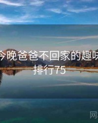 妈妈说今晚爸爸不回家的趣味清单 · 排行75