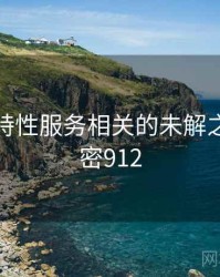 美容店特性服务相关的未解之谜 · 秘密912