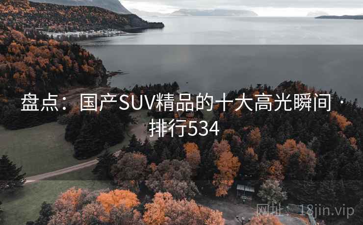 盘点:国产SUV精品的十大高光瞬间 · 排行534 盘点:国产SUV精品的十大高光瞬间 · 排行534
